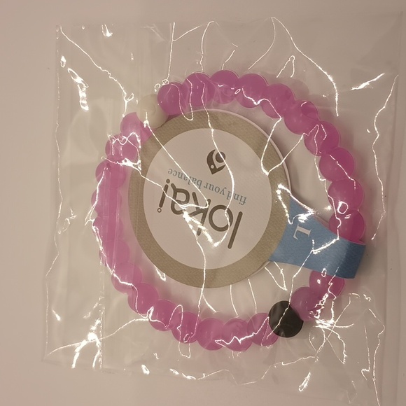 Lokai - NWT Classic Lokai Balance Silicone Bracelet Slide On Size L / M - Picture 3 of 15